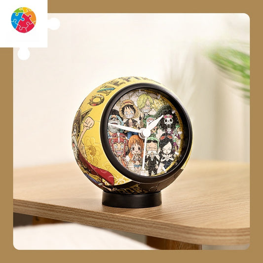 One Piece Puzzle Handmade Clock