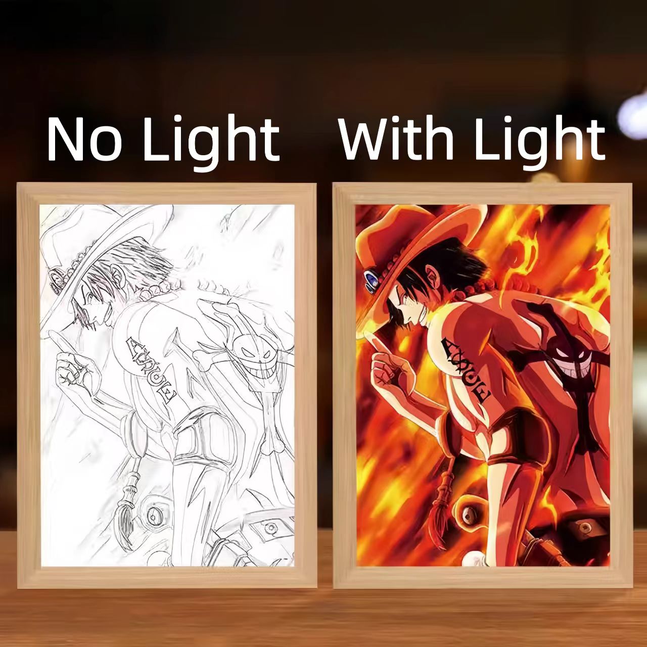 One Piece Series Light Paintings