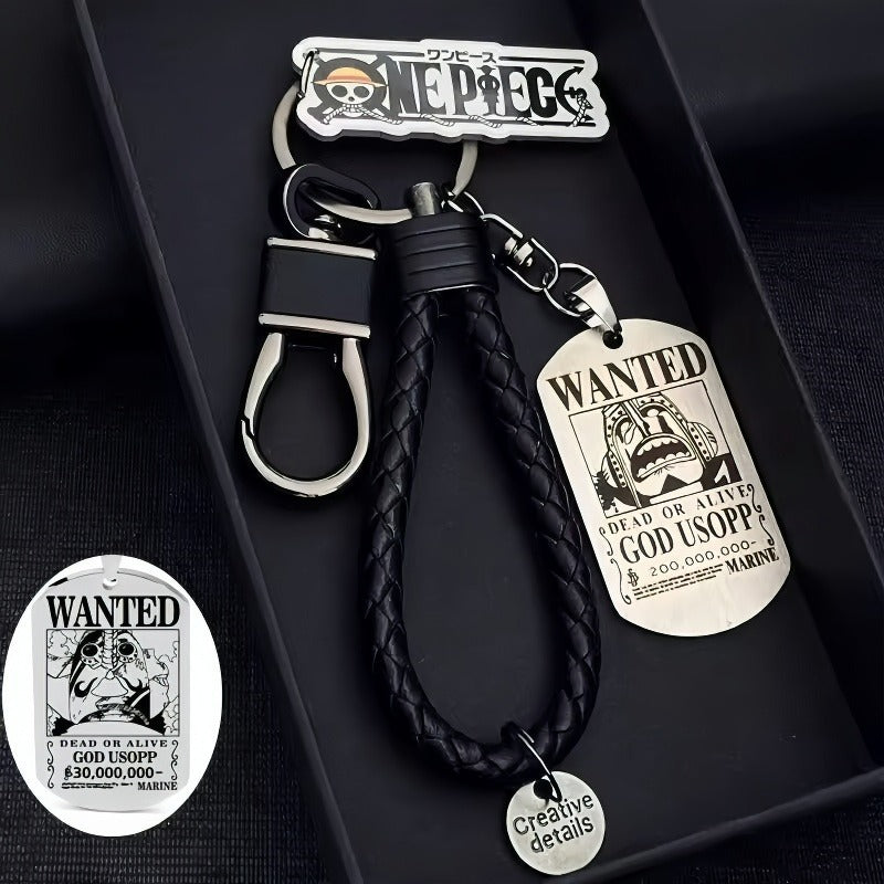 One Piece Bounty Poster Keychain