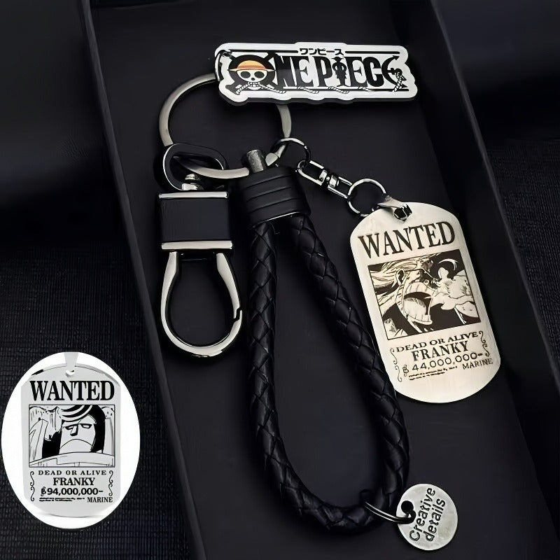 One Piece Bounty Poster Keychain