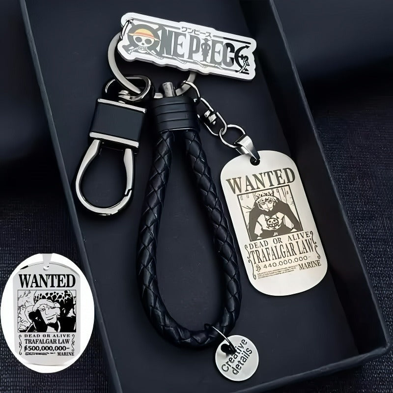 One Piece Bounty Poster Keychain