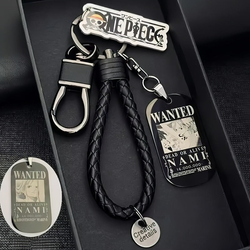 One Piece Bounty Poster Keychain