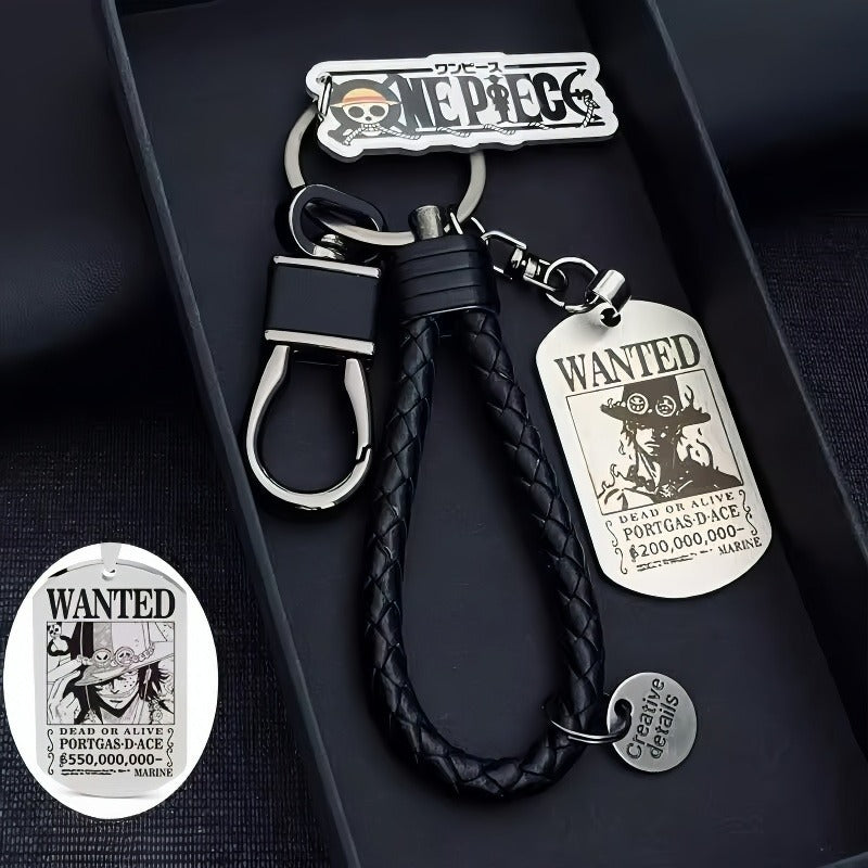 One Piece Bounty Poster Keychain