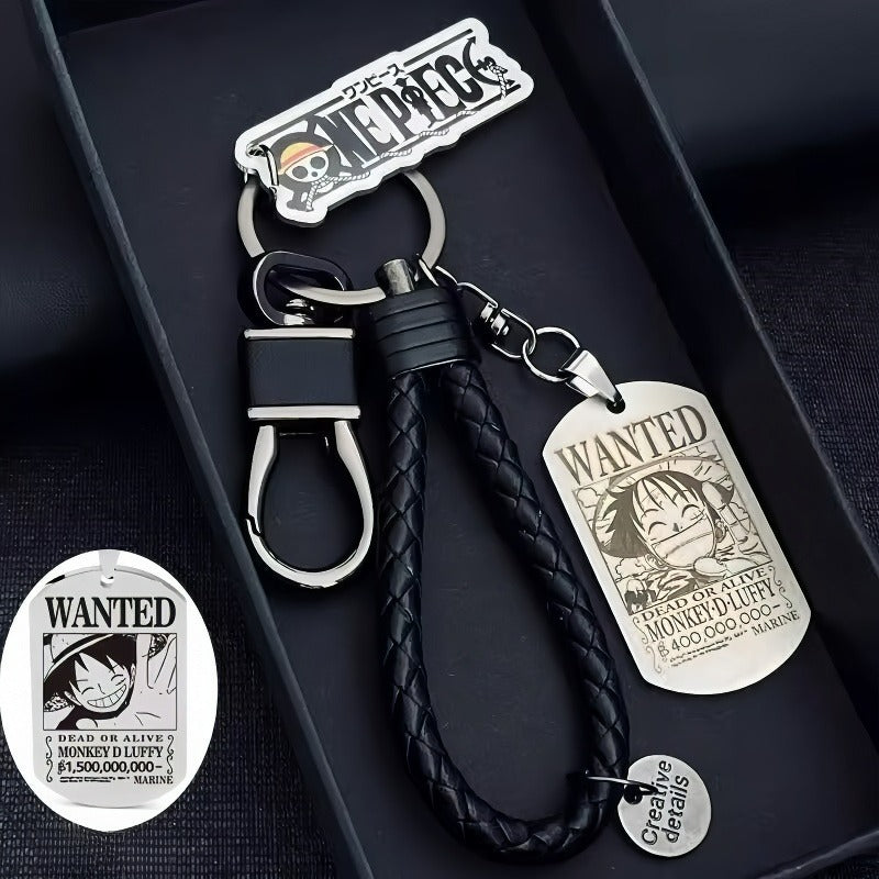 One Piece Bounty Poster Keychain