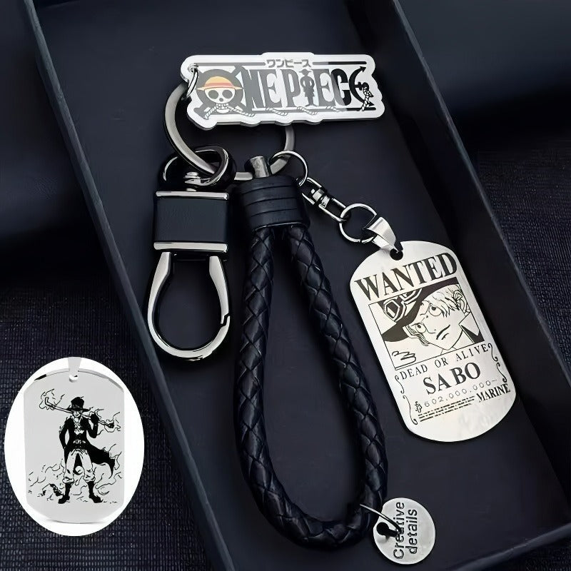 One Piece Bounty Poster Keychain