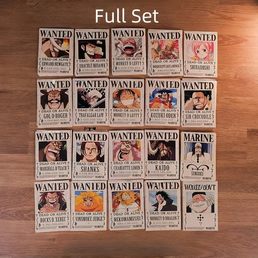 One Piece Bounty Order Poster Series