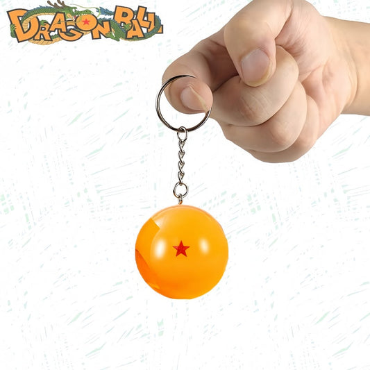 Dragon Ball Resin Star Keychain