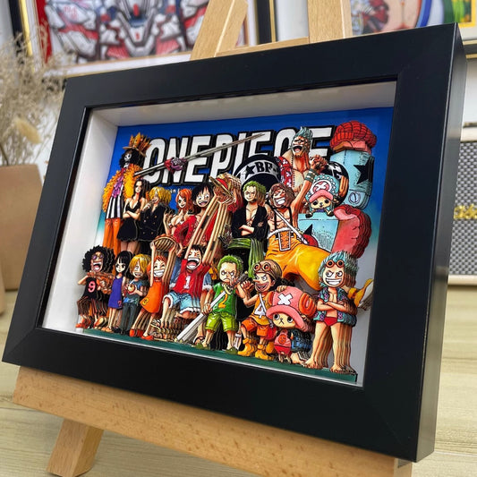 One Piece Series of 3D Artwork