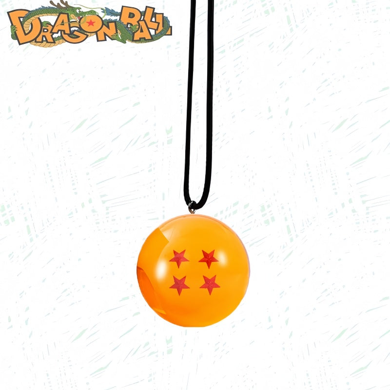 Dragon Ball Resin Star Necklace