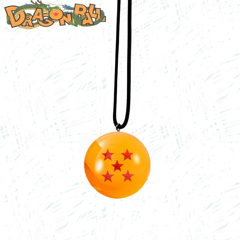 Dragon Ball Resin Star Necklace