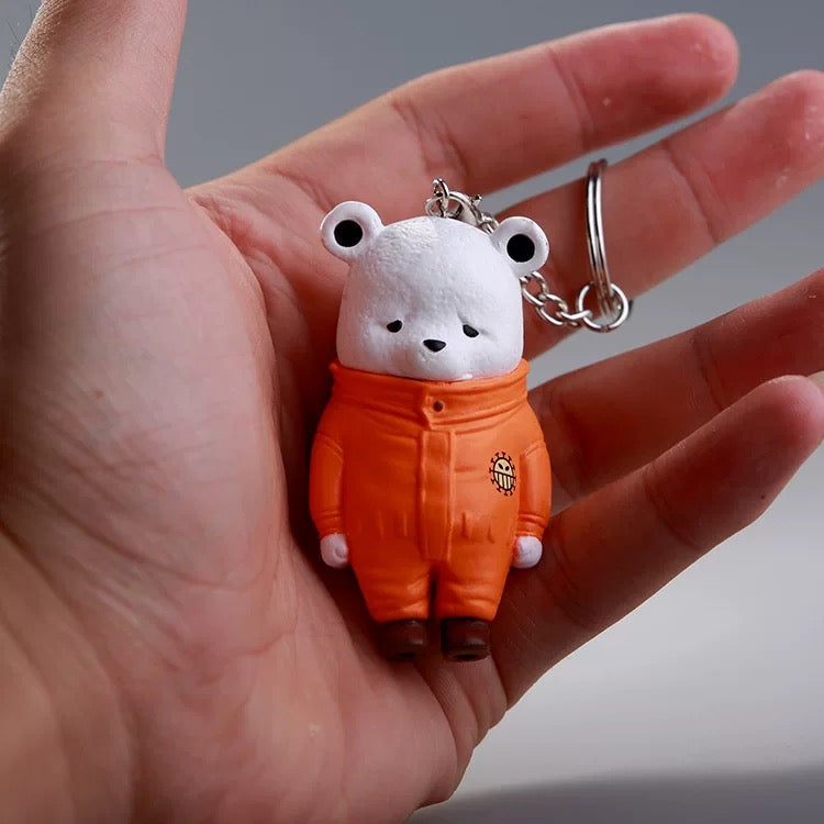 One Piece Bebo Bear Keychain