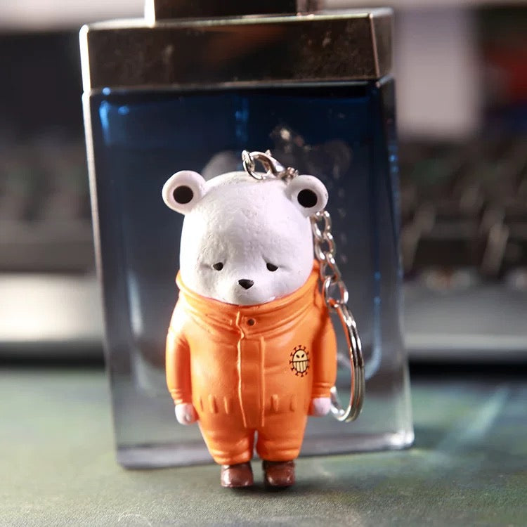 One Piece Bebo Bear Keychain